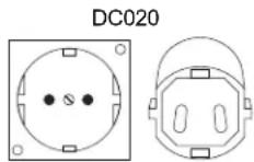 DEWALT DC019 - ANMA AKIMI 16A VEYA DAHA DUSUK OLAN, NOMINAL 230 V SEBEKE VOLTAJI ILE KULLANILMAK UZERE TASARLANMISTOPRAKLI, KABLOLU CALISMA ISIGI ICIN - 1