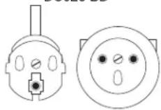 DEWALT DC019 - VOOR GEAARD, OP EEN STROOMSNOER AANGESLOTEN   WERKLAMP MET WAARDE 16A OF LAGER EN BEDOELD   VOOR GEBRUK OP EEN STROOMCIRCUIT VAN 230V   NOMINALE INVOER - 2