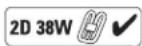 DEWALT DC019 - Labels on Worklight - 2