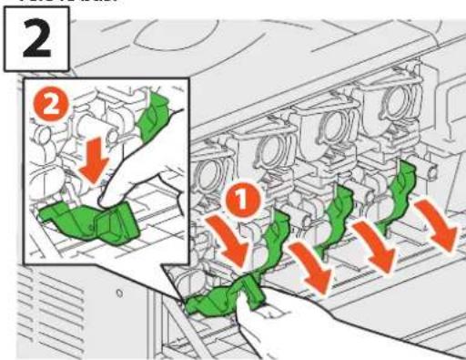 OKI ES9455 MFP - Remplacement du bac récapuérateur de toner usage - 2