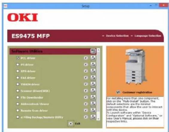 OKI ES9455 MFP - Remarque - 1