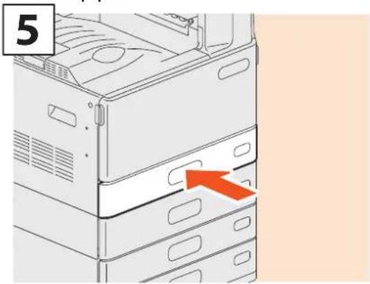 OKI ES9455 MFP - Chargement du papier - 5