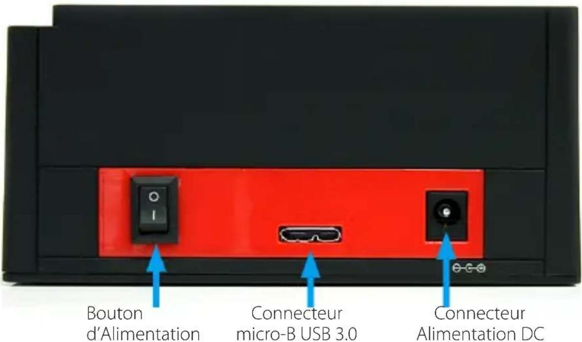 StarTech.com SATDOC2RU3 - Vue Arrière - 1