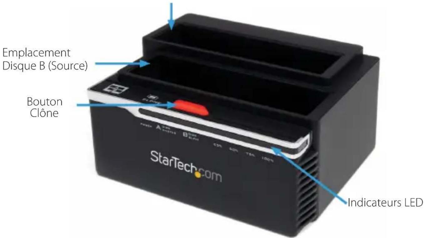 StarTech.com SATDOC2RU3 - Vue Avant - 1