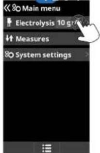 HAYWARD AquaRite Pro Touch - 5c. Settings - 1