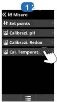 HAYWARD AquaRite Pro Touch - 5h. Calibrazione della sonda di temperatura - 1