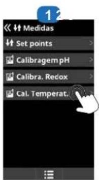 HAYWARD AquaRite Pro Touch - 5h. Calibração da sonda de temperatura - 1
