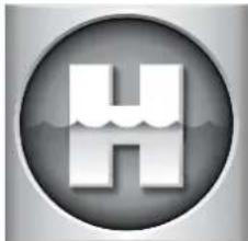 HAYWARD AquaRite Pro Touch - Op het beeldscherm verschijnt de indicatie FLOW - 1