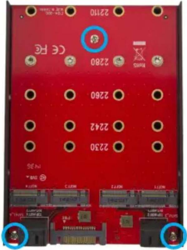 StarTech.com 35S24M2NGFF - M.2 NGFF SSDのインストール手順 - 5