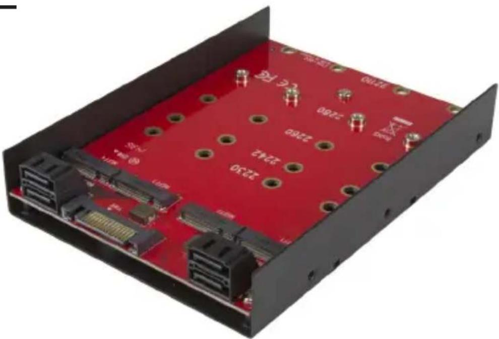 StarTech.com 35S24M2NGFF - フロントビュー - 1