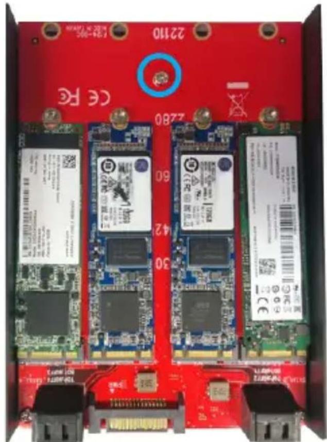 StarTech.com 35S24M2NGFF - M.2 NGFF SSDのインストール手順 - 7
