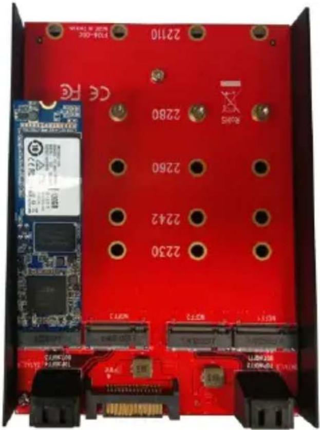 StarTech.com 35S24M2NGFF - M.2 NGFF SSDのインストール手順 - 6