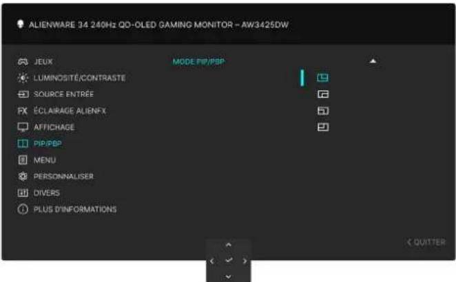 ALIENWARE AW3425DW - PIP/PBP - 3