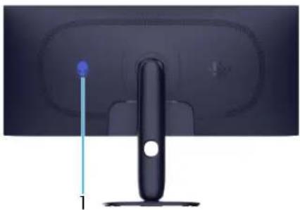 ALIENWARE AW3425DW - Icône Menu et sous-menu Description - 3