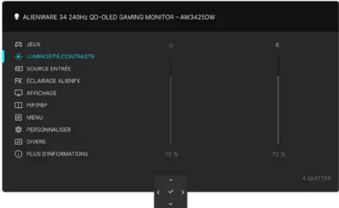 ALIENWARE AW3425DW - MODES DE PRÉRÉGLAGE - 8