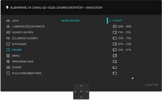 ALIENWARE AW3425DW - PIP/PBP - 2