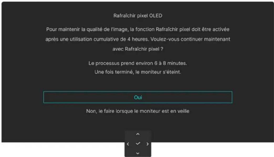 ALIENWARE AW3425DW - Messages d'avertissement OSD - 10