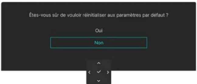 ALIENWARE AW3425DW - Messages d'avertissement OSD - 12
