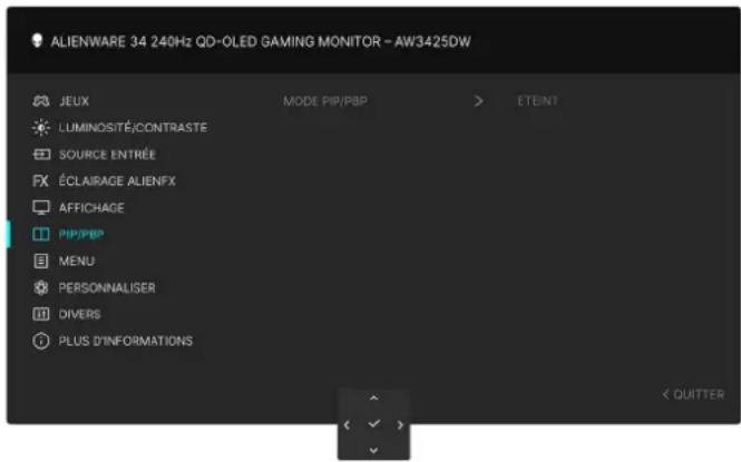 ALIENWARE AW3425DW - PIP/PBP - 1