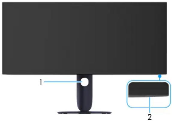 ALIENWARE AW3425DW - Vue de face - 1