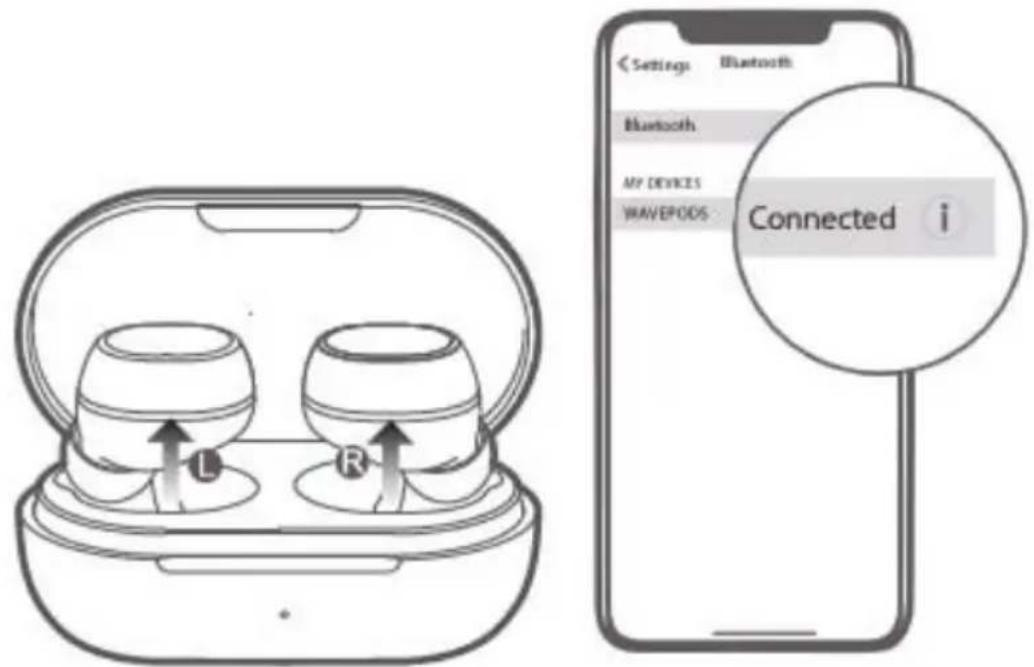 Sunstech Wavepods Go - Premier couplage - 1