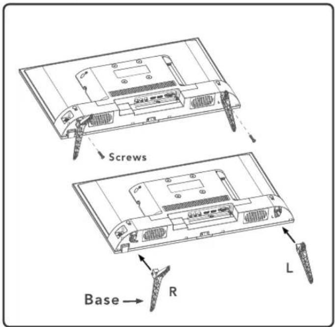 Sunstech 24SUNP20SP - Instructions d'installation de la base - 1