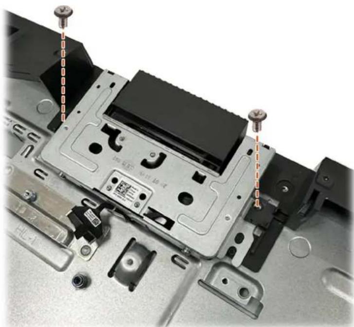 DELL Pro 24 QC24250 - Cadre central en plastique de l'ensemble de caméra pour une configuration non tactile - 3