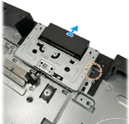 DELL Pro 24 QC24250 - Cadre central en plastique de l'ensemble de caméra pour une configuration non tactile - 4