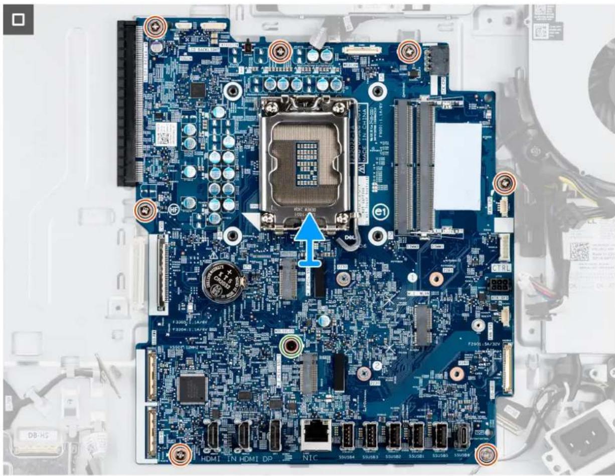 DELL Pro 24 QC24250 - Figure 71. Légendes de la carte système - 2