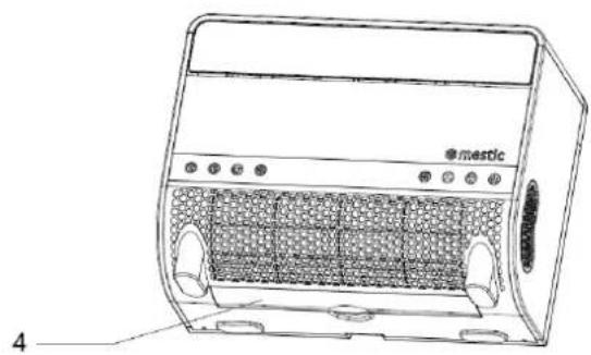Mestic SPA-5100 - Liste d'Emballage - 2