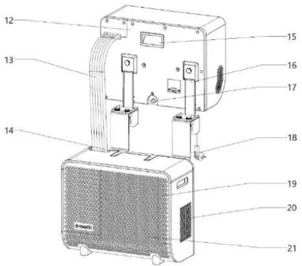 Mestic SPA-5100 - Elektrisk diagram - 4