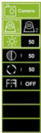 Mestic MC-300 - Menu options Image settings - 1