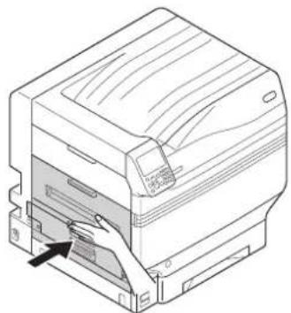 OKI Pro9541WT - ■ Τοποθετήστε τη μονάδα κυλίνδρου μεταφοράς. - 8