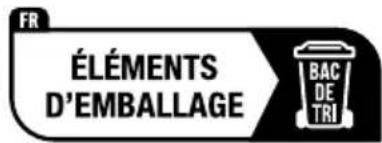 FR ÉLÉMENTS D'EMBALLAGE BAC DE TRI
