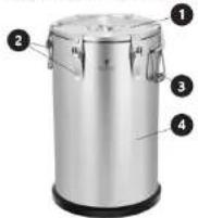 Royal Catering RC-TFT15 - AVANT LA MISE EN SERVICE, LES INSTRUCTIONS D'UTILISATION DOIVENT ÊTRE LUES ET COMPRISES DE FAÇON PRÉCISE. - 5