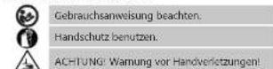 MSW TBHY-01 - VOR INBETRIEBNAHME MUSS DIE ANLEITUNG GENAU DURCHGELESEN UND VERSTANDEN WERDEN. - 1