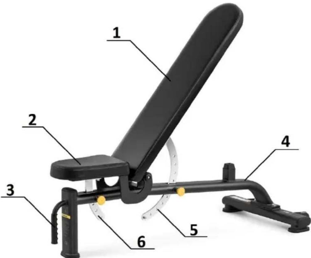 Gymrex GR-AB 250 - Description de l'appareil - 1