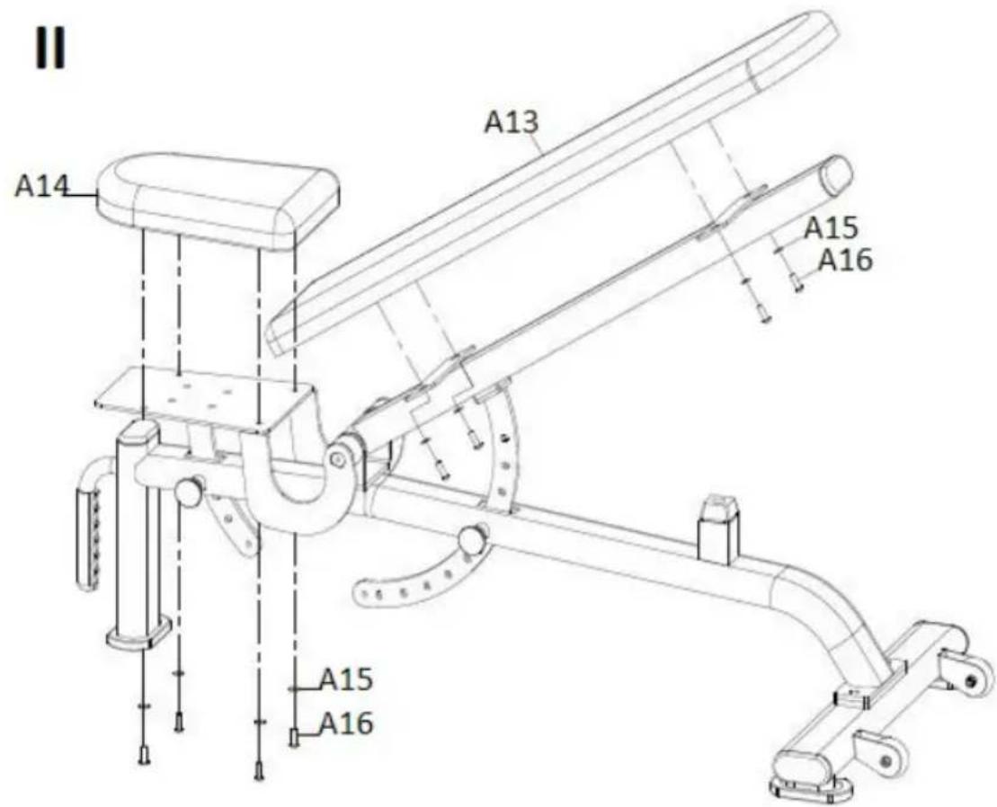 Gymrex GR-AB 250 - Secondo passo "II": - 1