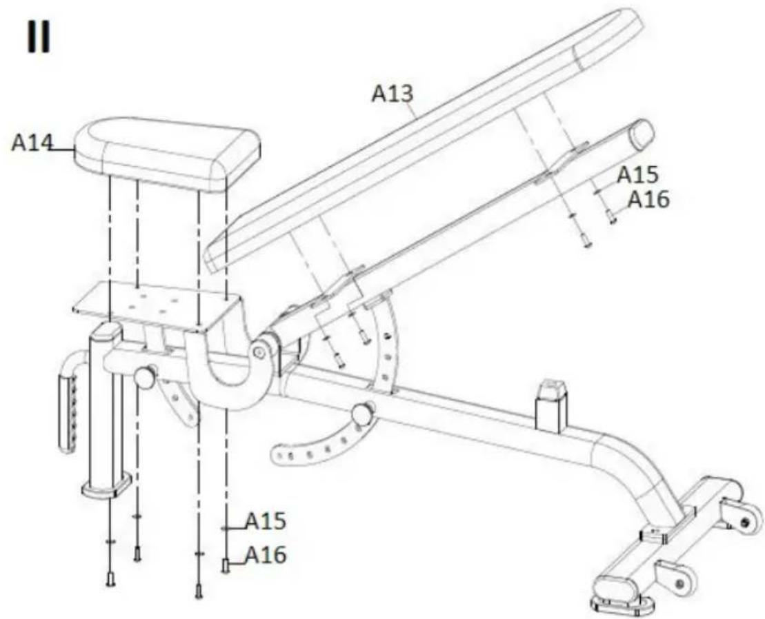 Gymrex GR-AB 250 - Paso segundo "II": - 1