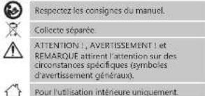 Gymrex GR-MG112 - LISEZ ATTENTIVEMENT LE PRÉSENT MANUEL ET ASSUREZ-VOUS DE BIEN LE COMPRENDRE AVANT LA PREMIÈRE UTILISATION. - 1