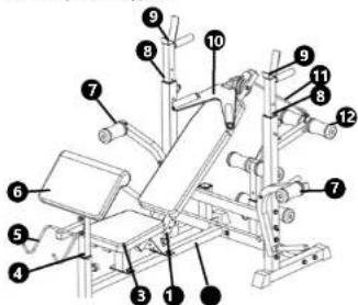 Gymrex GR-WB50 - LIRE ATTENTIVEMENT LE PRÉSENT MANUEL ET S'ASSURER DE BIEN LE COMPRENDRE AVANT LA PREMIÈRE UTILISATION. - 5