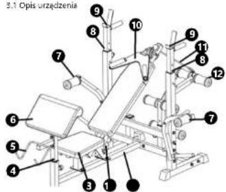 Gymrex GR-WB50 - PRZED PRZYSTĄPIENIEM DO PRACY NALEŻY DOKŁADNIE PRZECZYTAĆ I ZROZUMIEĆ NINIEJSZĄ INSTRUKCJĘ. - 4