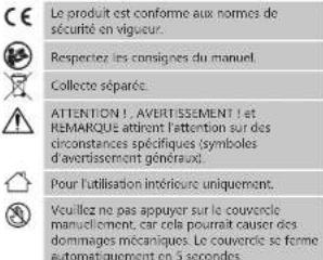 Fromm & Starck STAR_BIN_07 - AVANT LA MISE EN SERVICE, LES INSTRUCTIONS D'UTILISATION DOIVENT ÊTRE LUES ET COMPRISES DE FAÇON PRÉCISE. - 1