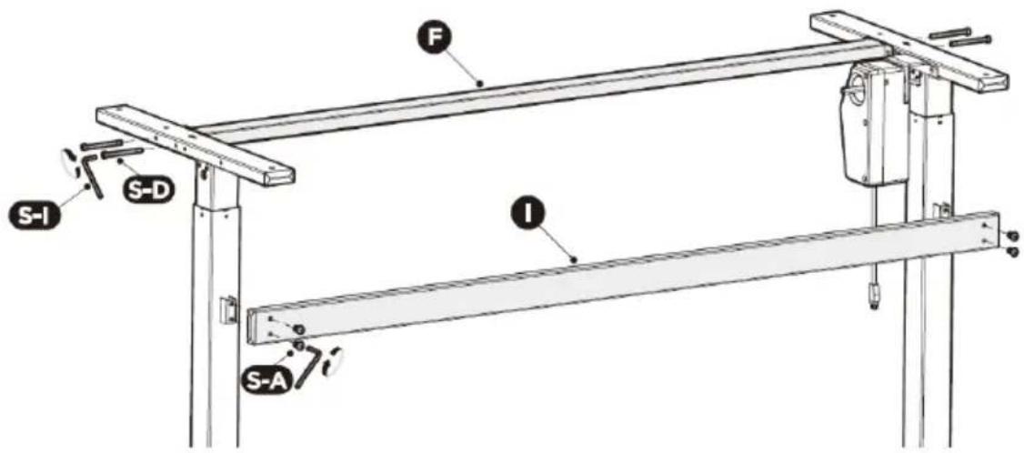 Fromm & Starck STAR_DESK_21 - KROK: Montáž příček - 1