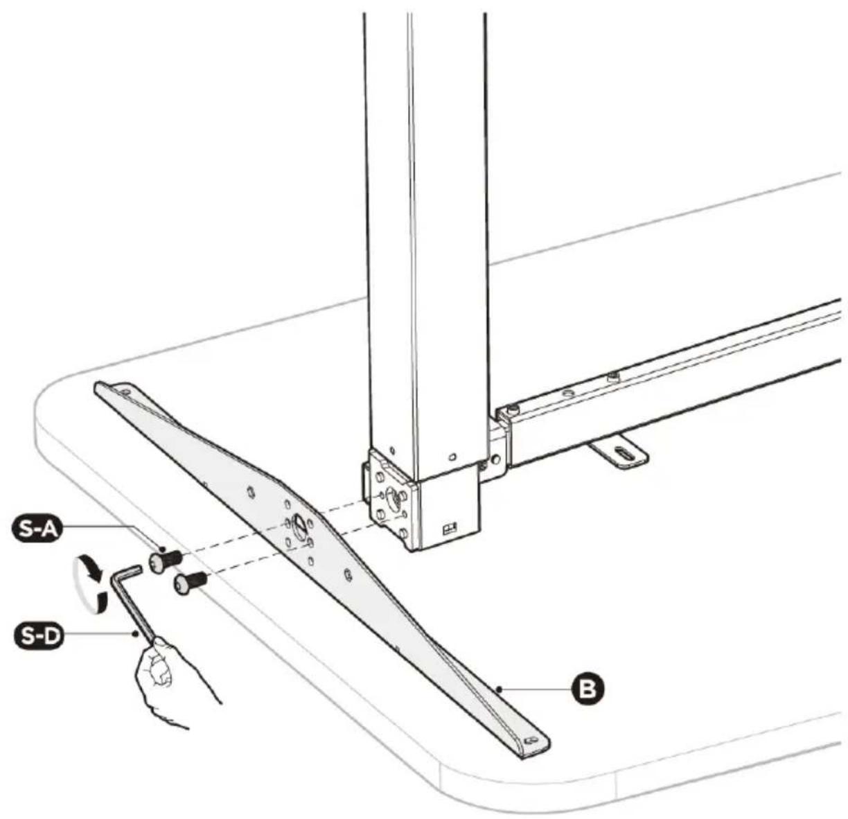 Fromm & Starck STAR_DESK_24 - TRIN 1: Tværstangregulering - 3