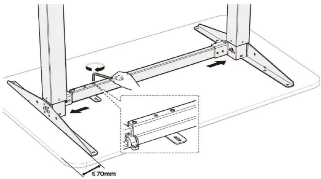 Fromm & Starck STAR_DESK_24 - STEP 4: Adjusting the frame - 1