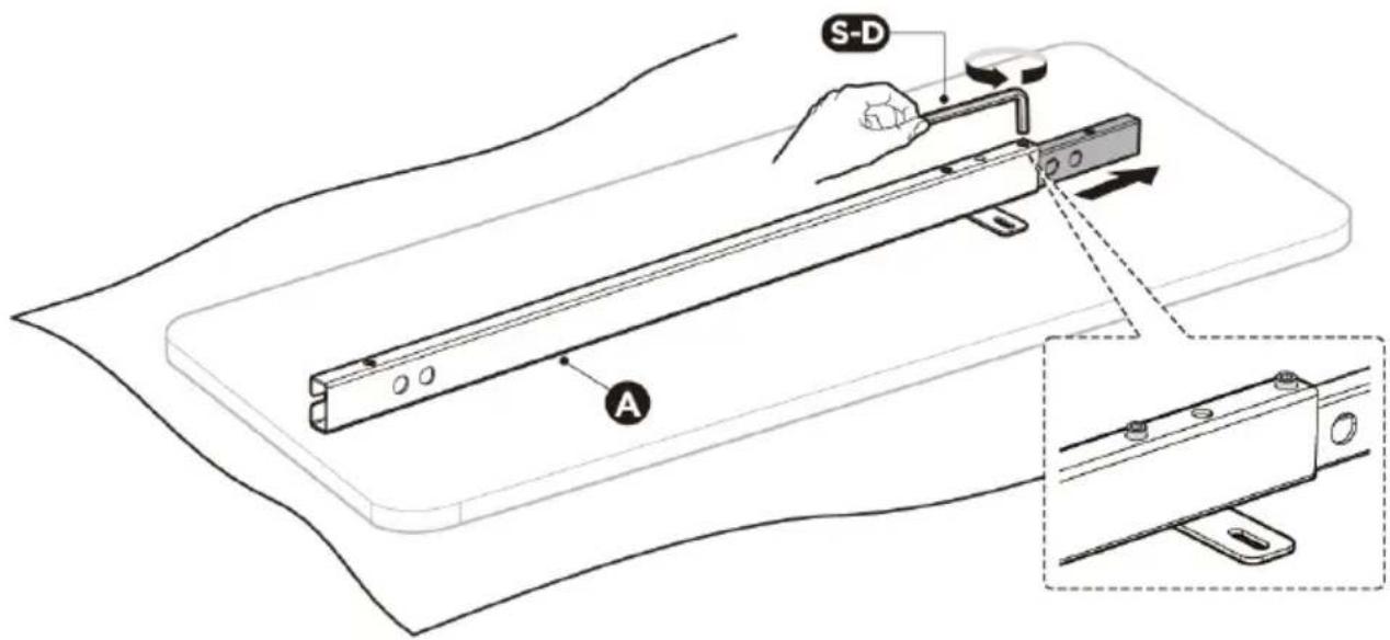 Fromm & Starck STAR_DESK_24 - TRIN 1: Tværstangregulering - 1