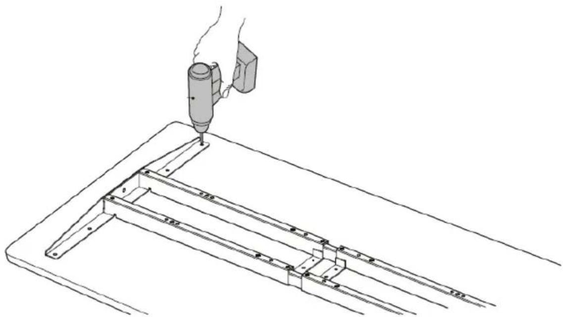 Fromm & Starck STAR_ATFE_06 - Drilling the mounting holes: - 1