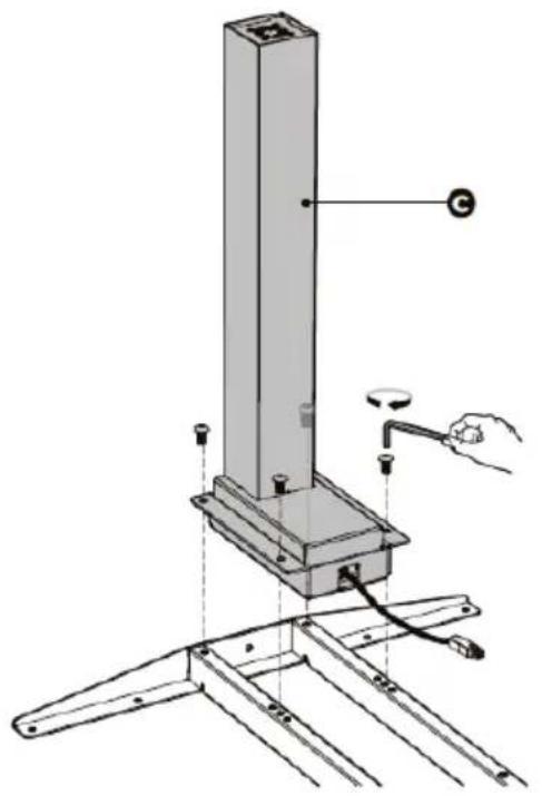 Fromm & Starck STAR_ATFE_07 - Mounting the lifting columns: - 1