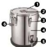 Royal Catering RCTP-15DT - 1